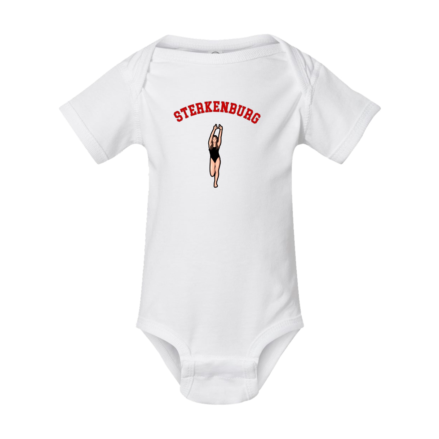 Baby Onesie — Shirsey Arch in White