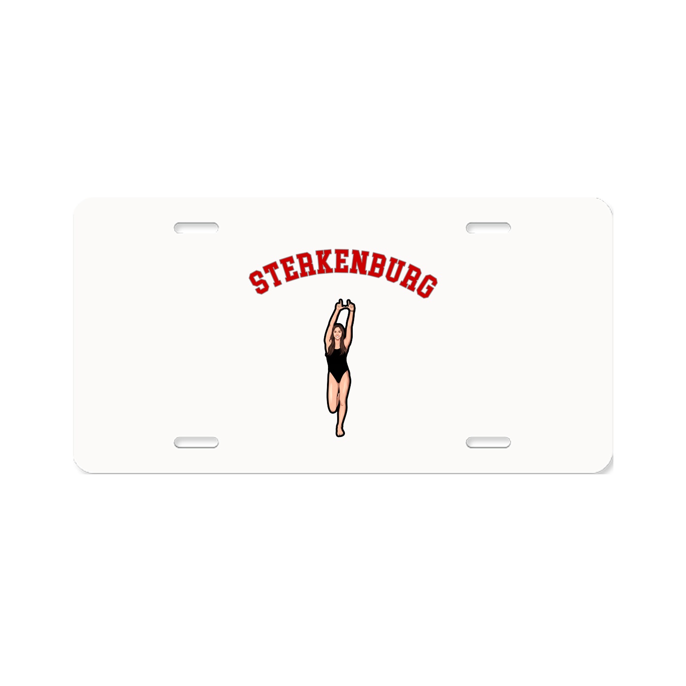 License Plate — Shirsey Arch in Classic