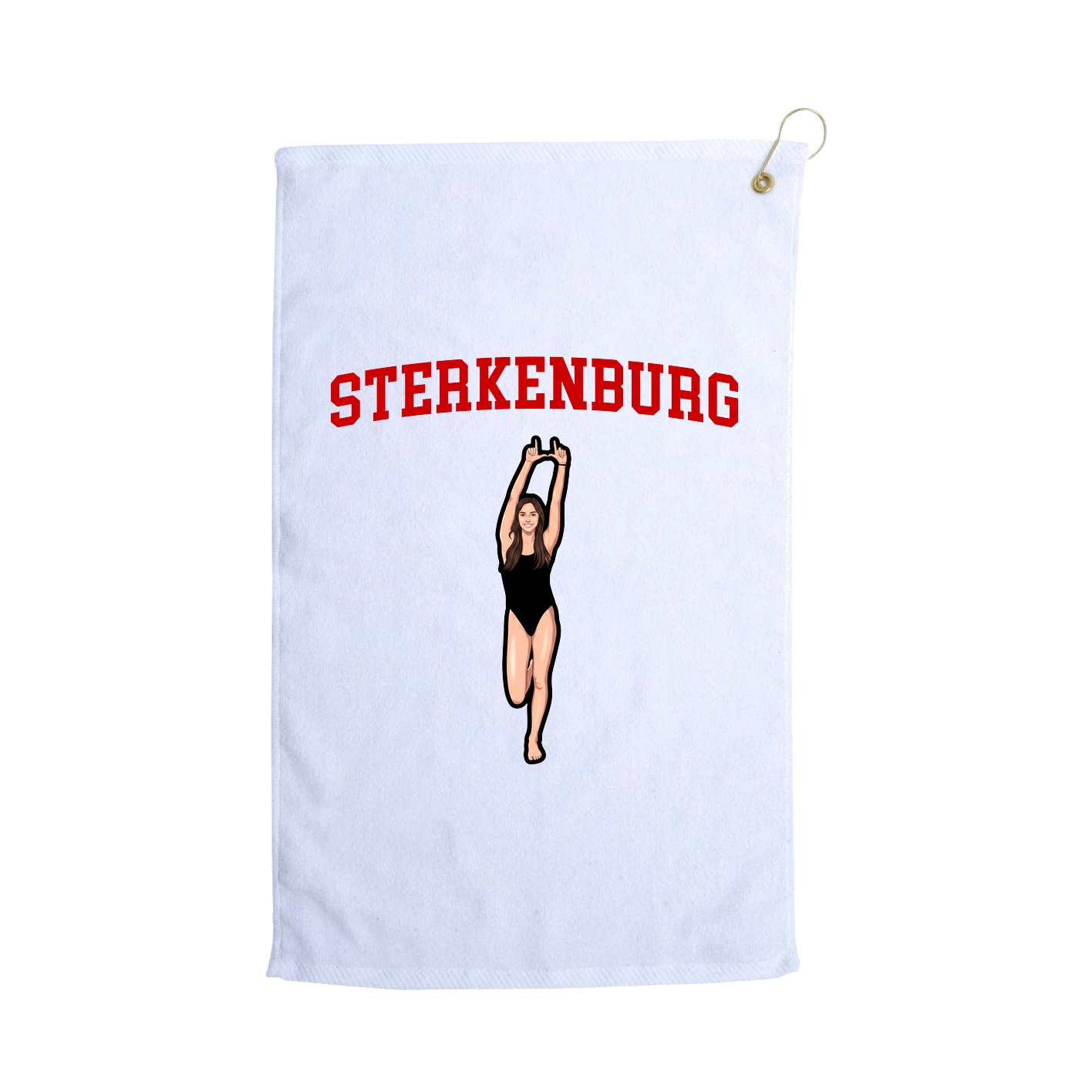 Golf Towel — Shirsey in White