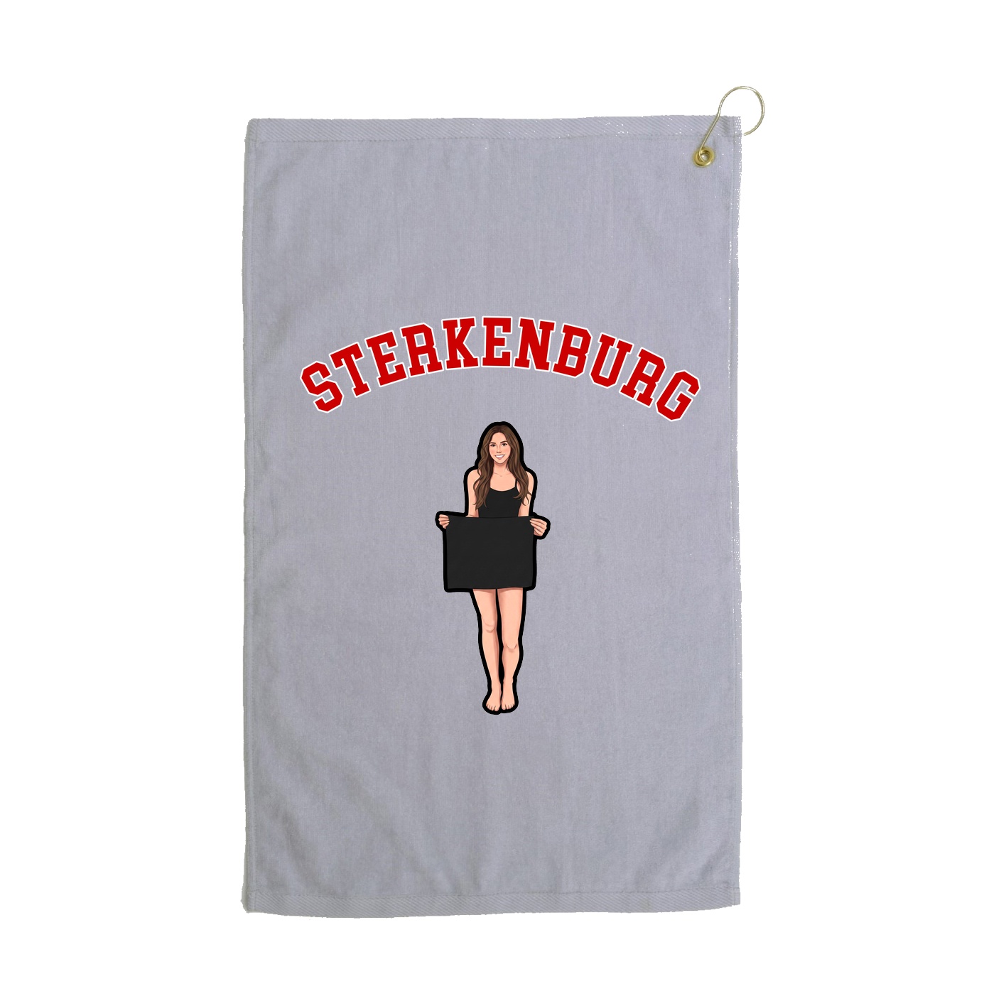 Golf Towel — Shirsey Arch in Grey