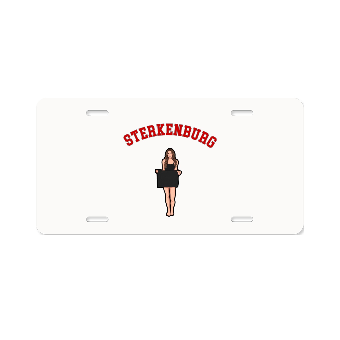 License Plate — Shirsey Arch in Classic