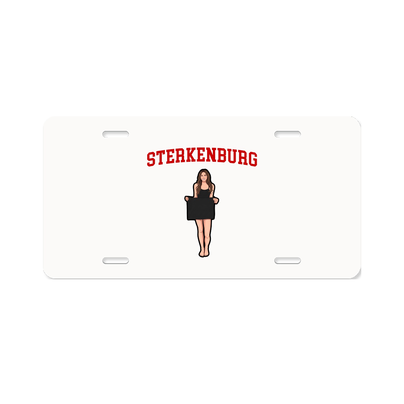 License Plate — Shirsey in Classic