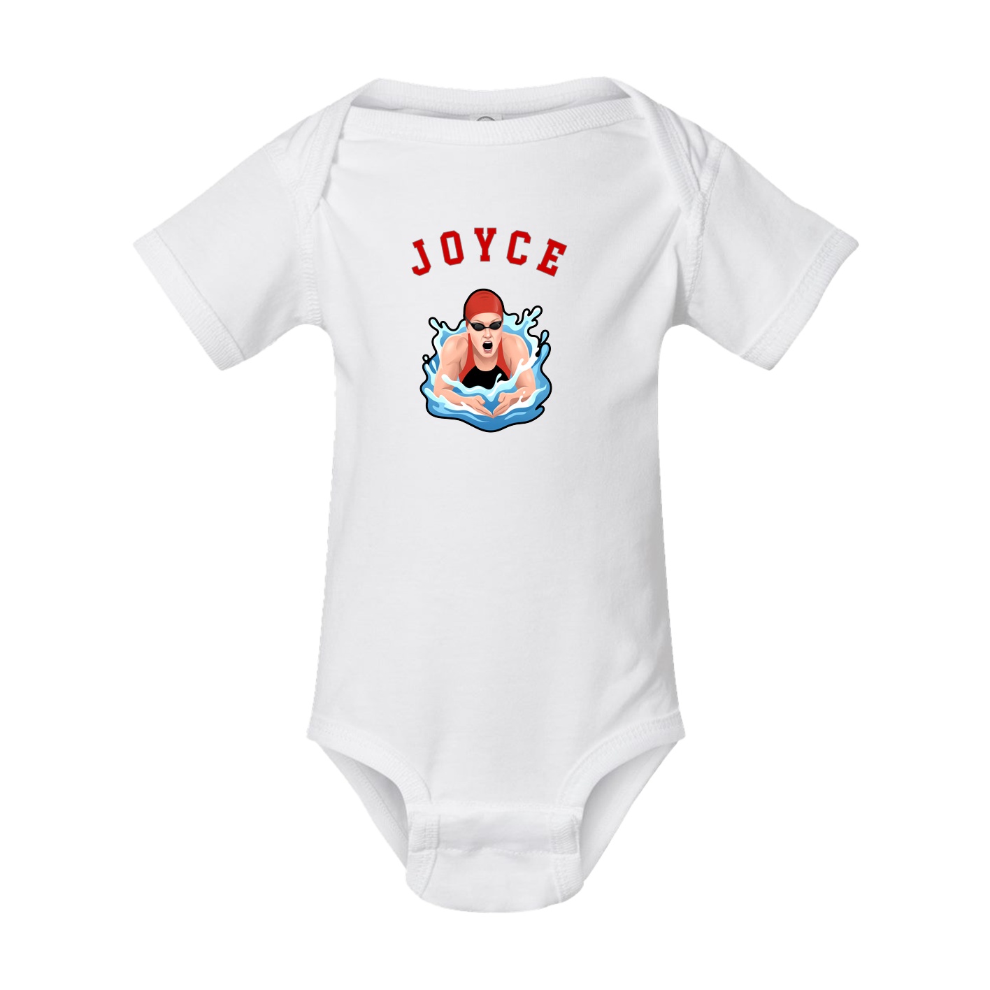Baby Onesie — Shirsey Arch in White