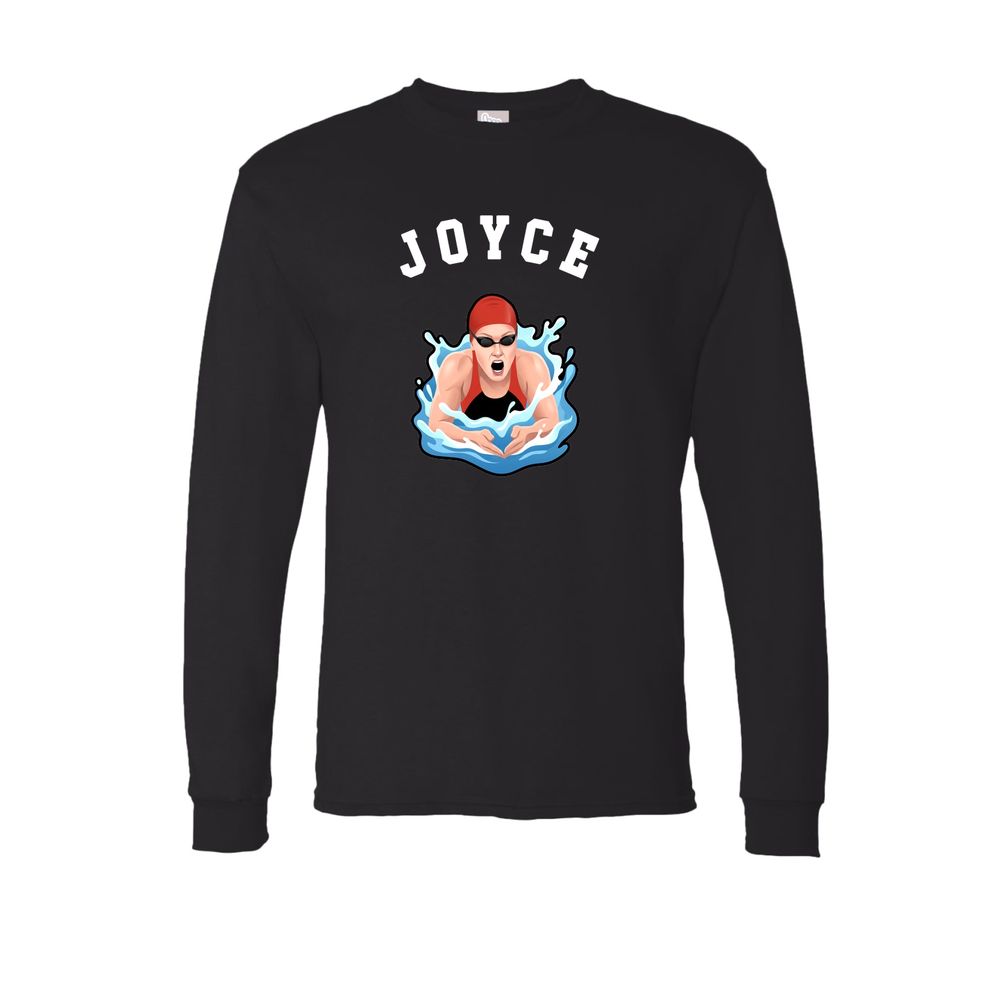 Long Sleeve Tee — Shirsey Arch in Black