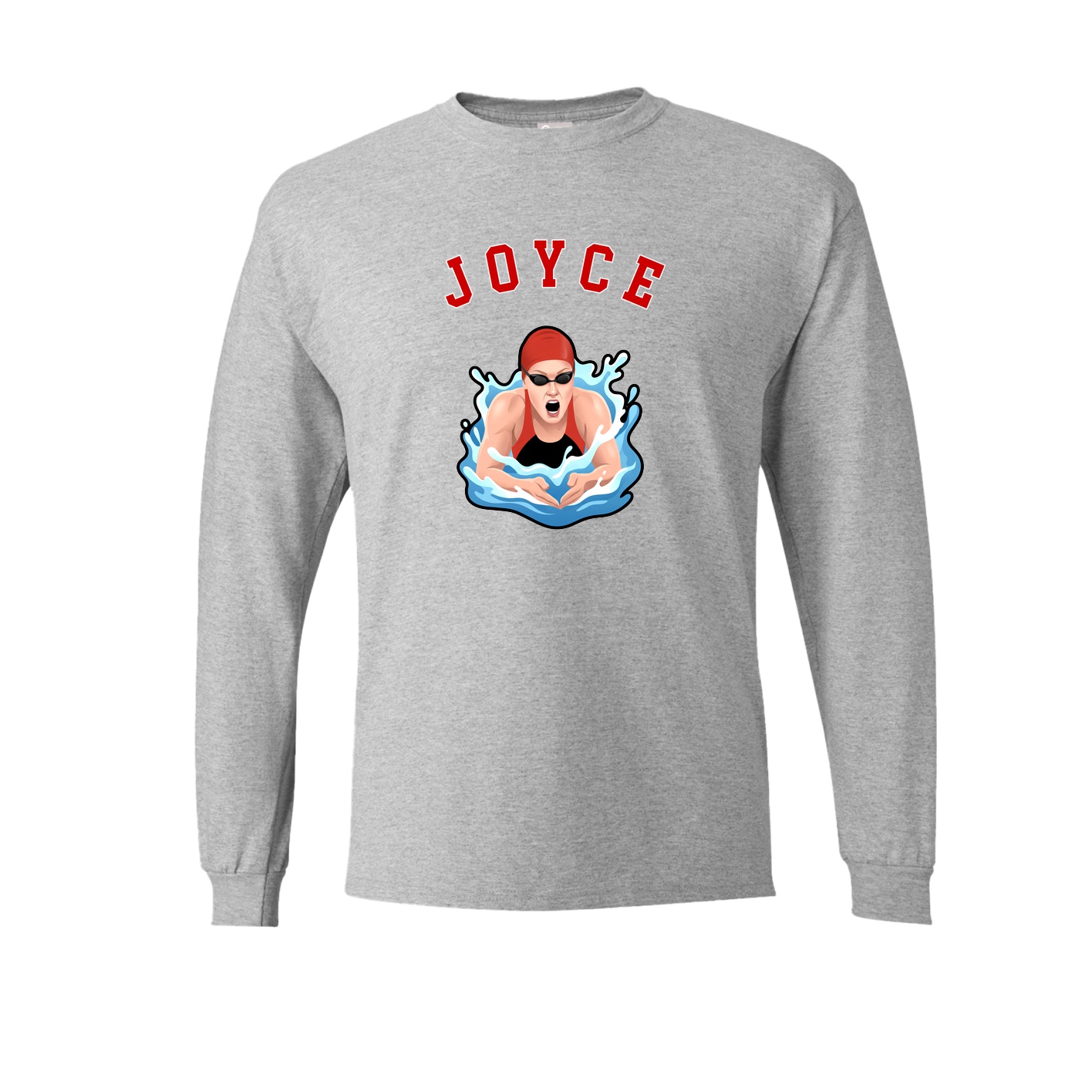 Long Sleeve Tee — Shirsey Arch in Grey