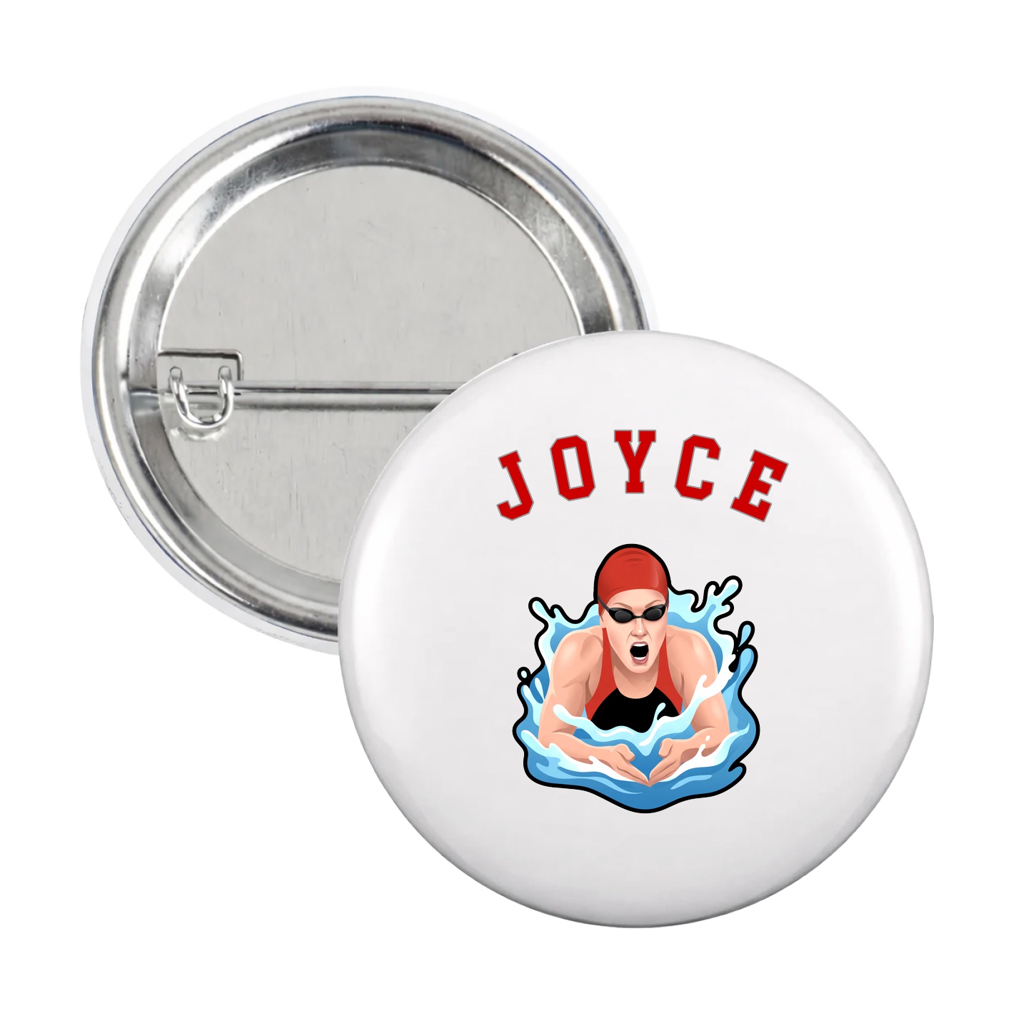 Game Day Button — Shirsey Arch in White