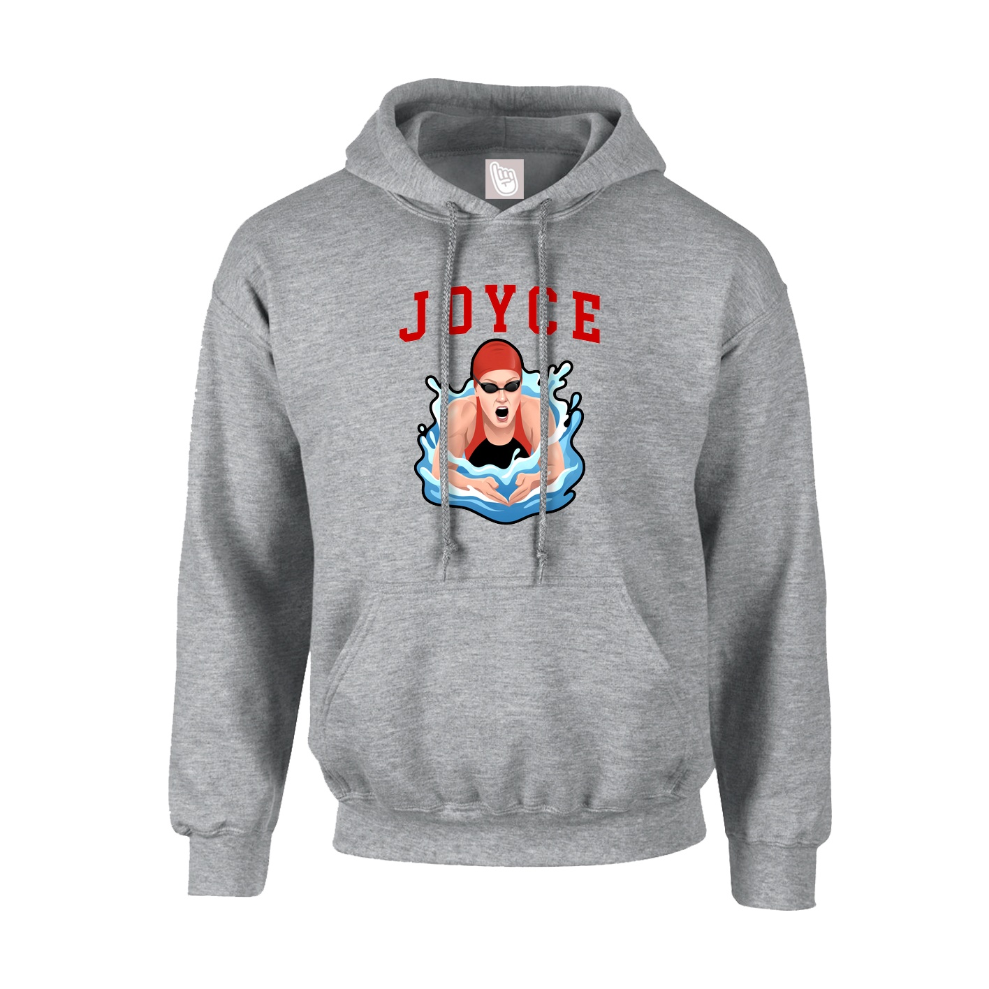 Hoodie — Shirsey in Grey
