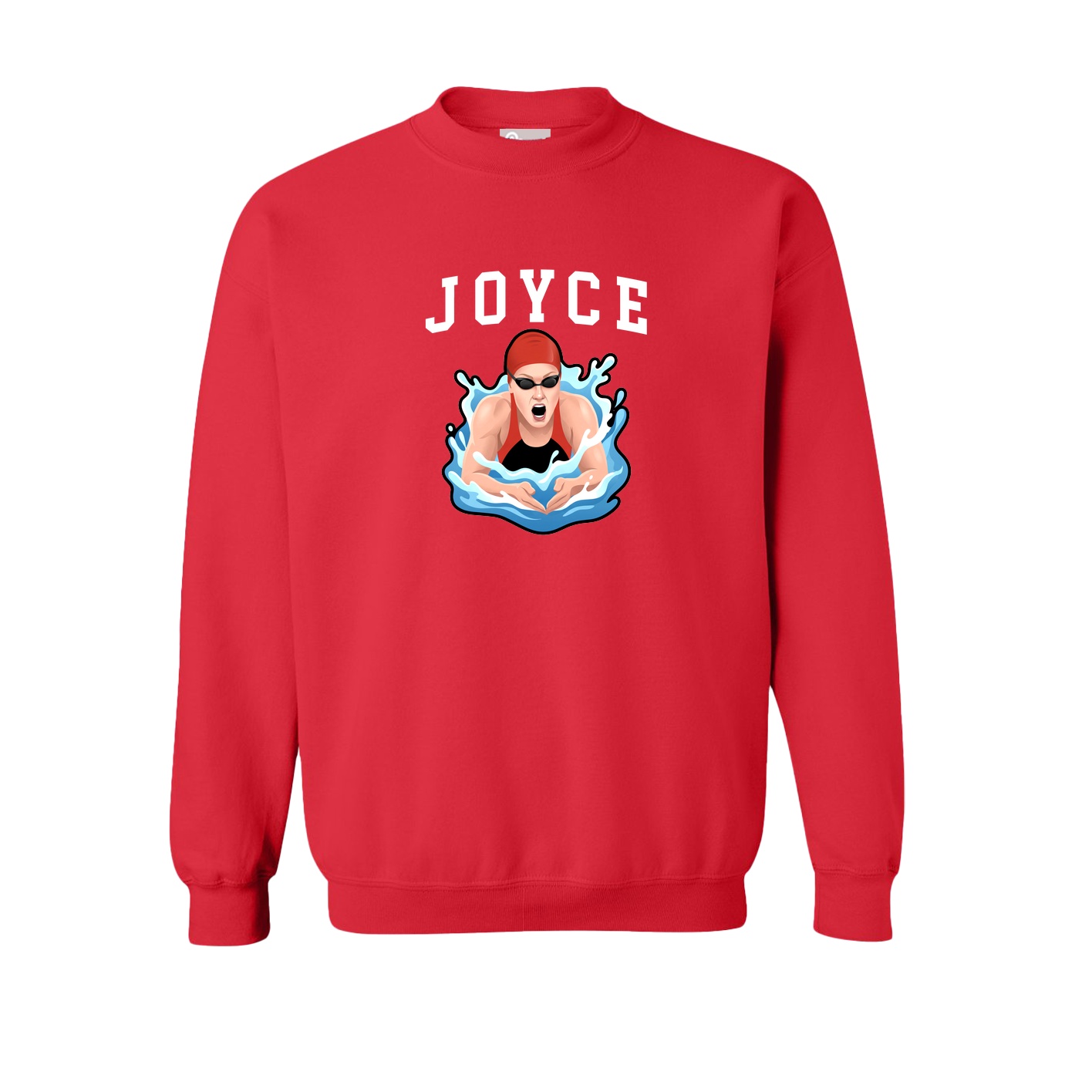 Fleece Crew — Shirsey in Red