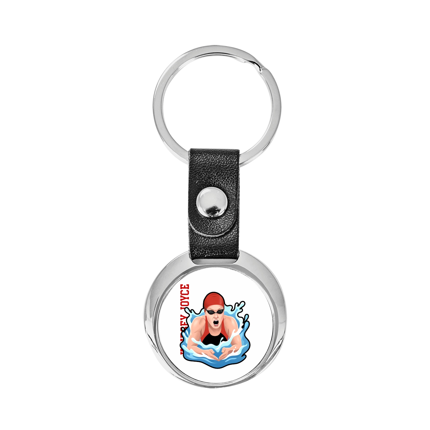 Key Chain — Name Vertical in Classic