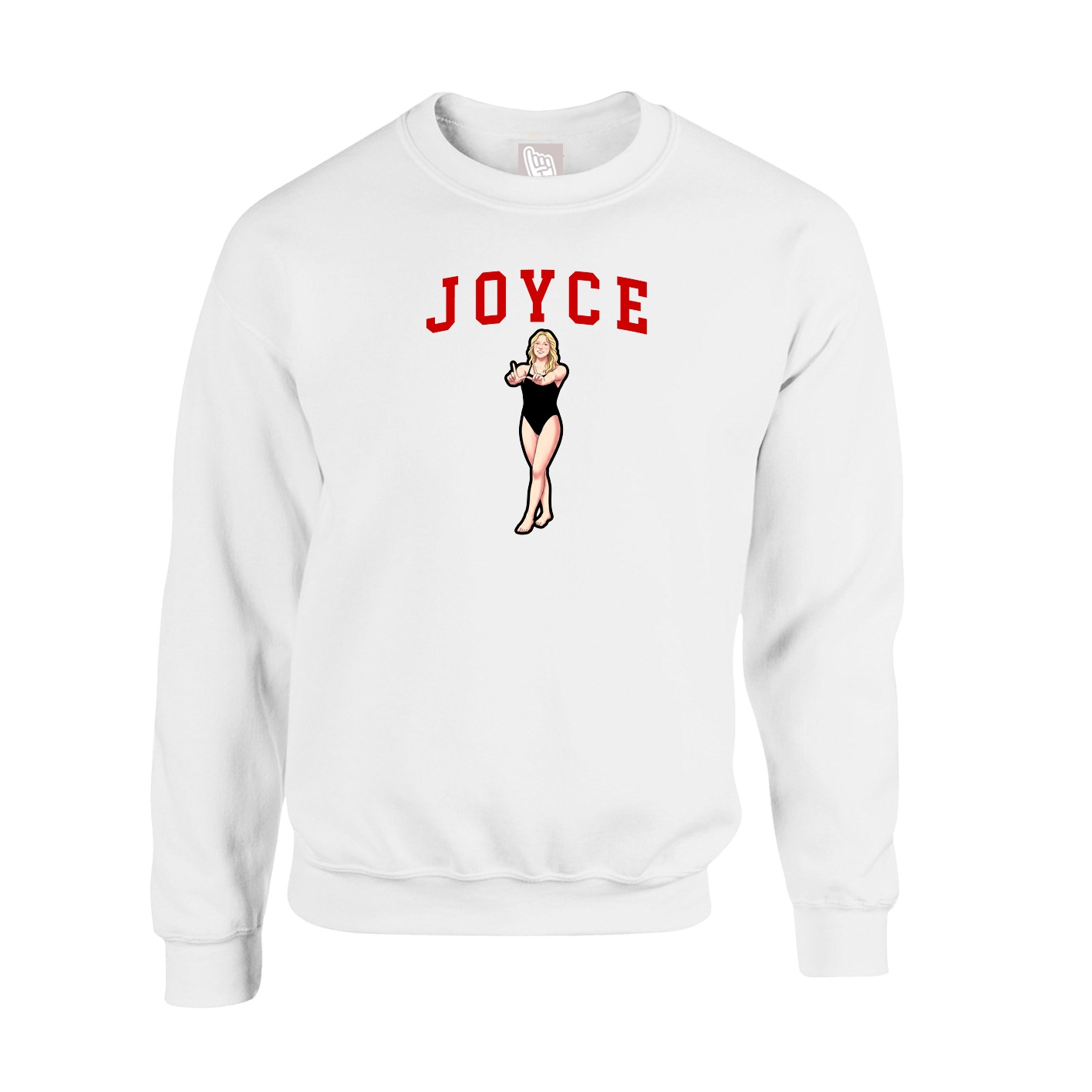 Fleece Crew — Shirsey in White