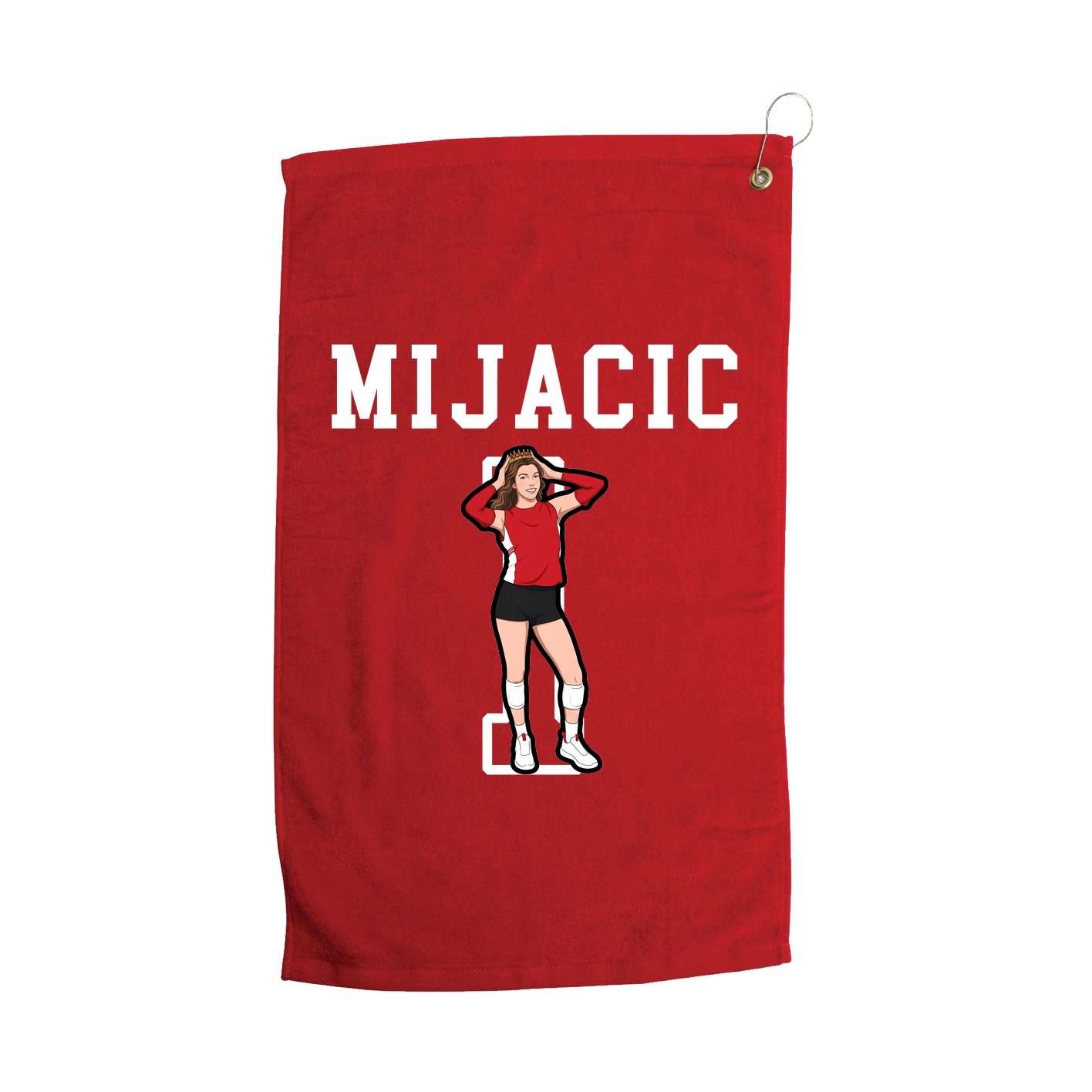 Golf Towel — Shirsey in Red
