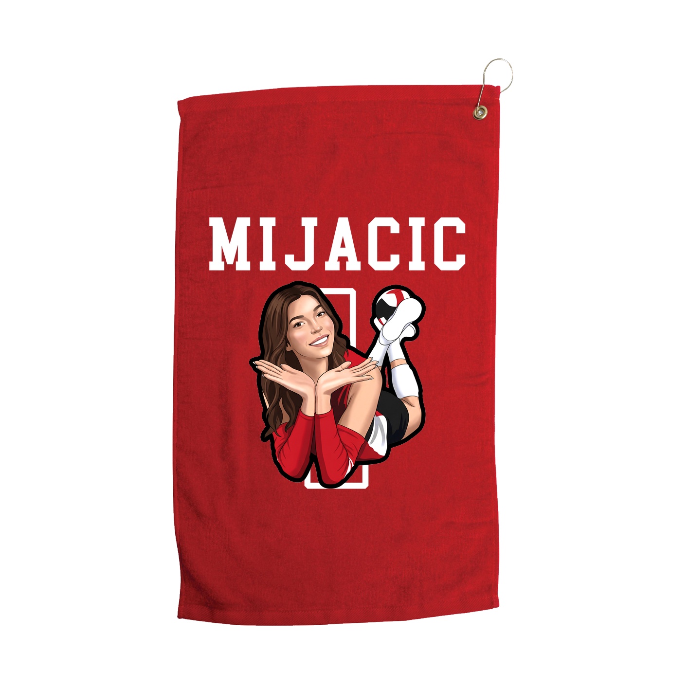 Golf Towel — Shirsey in Red