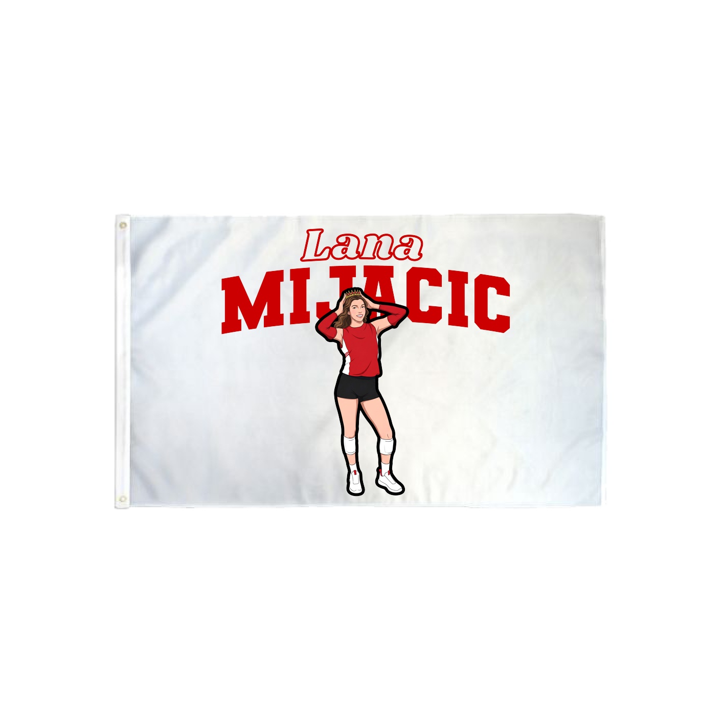 3x5 Flag — Name Arch in Classic