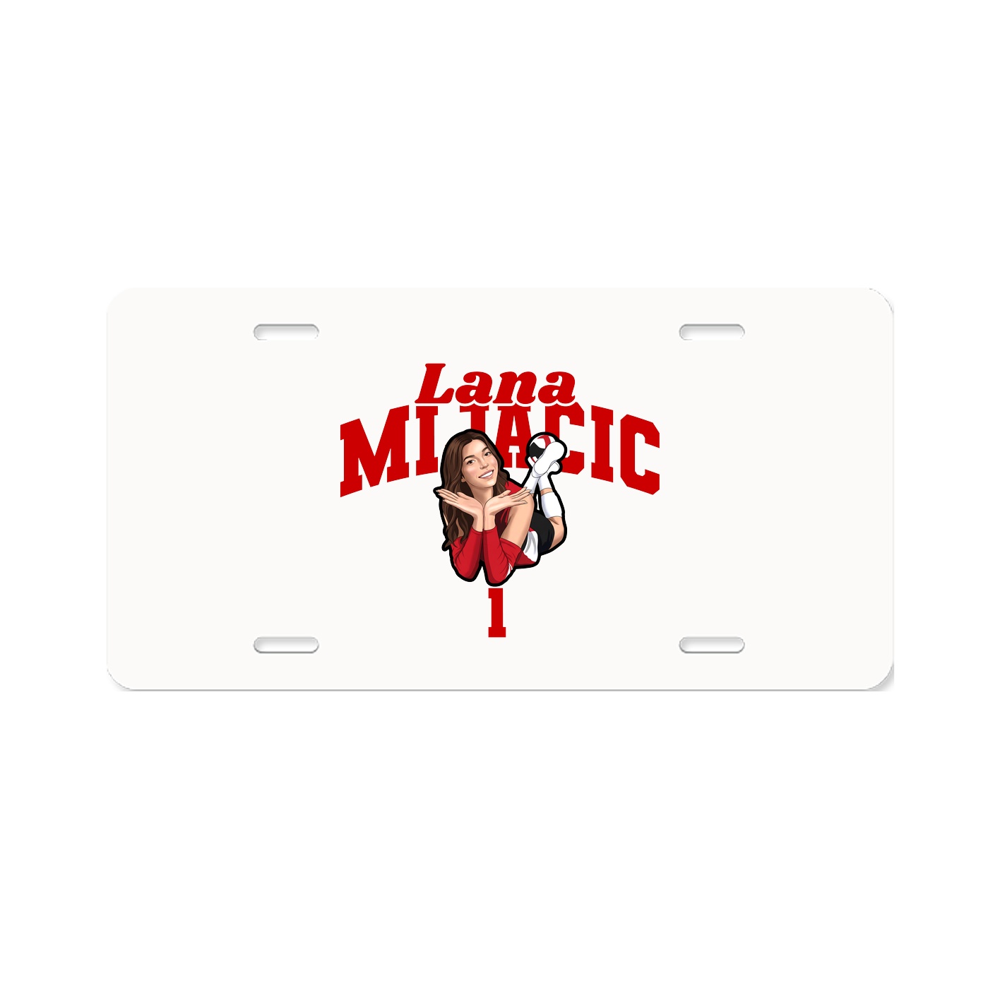 License Plate — Signature Arch in Classic