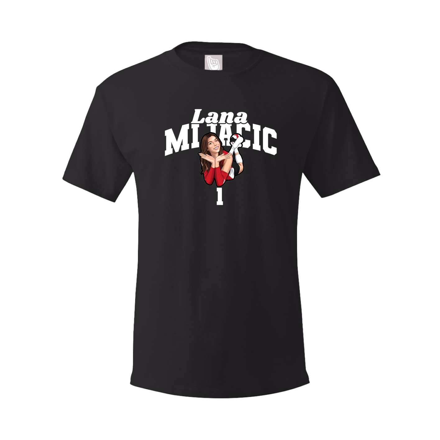 Youth Tee — Signature Arch in Black