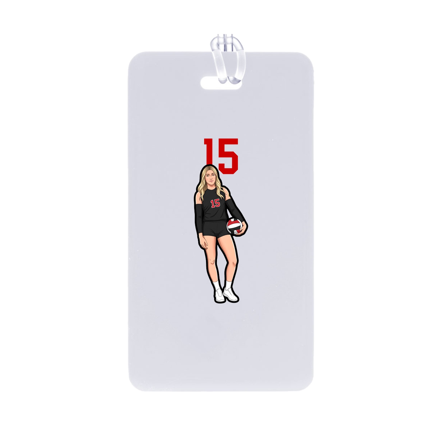 Bag Tag — Number Top in Classic