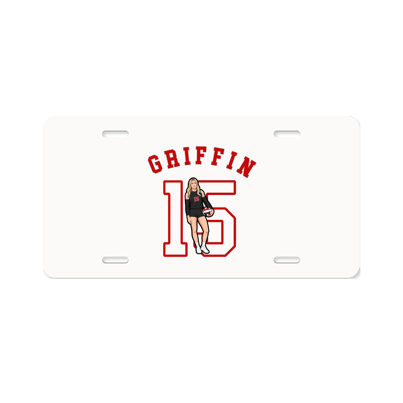 License Plate — Shirsey Arch in Classic