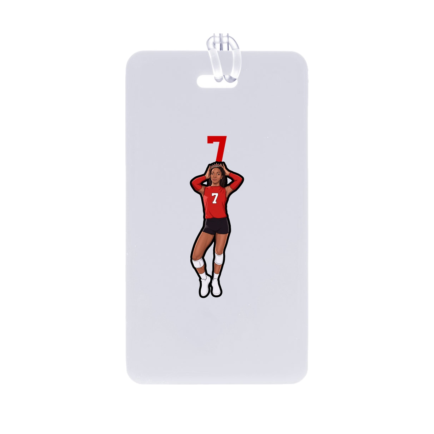 Bag Tag — Number Top in Classic