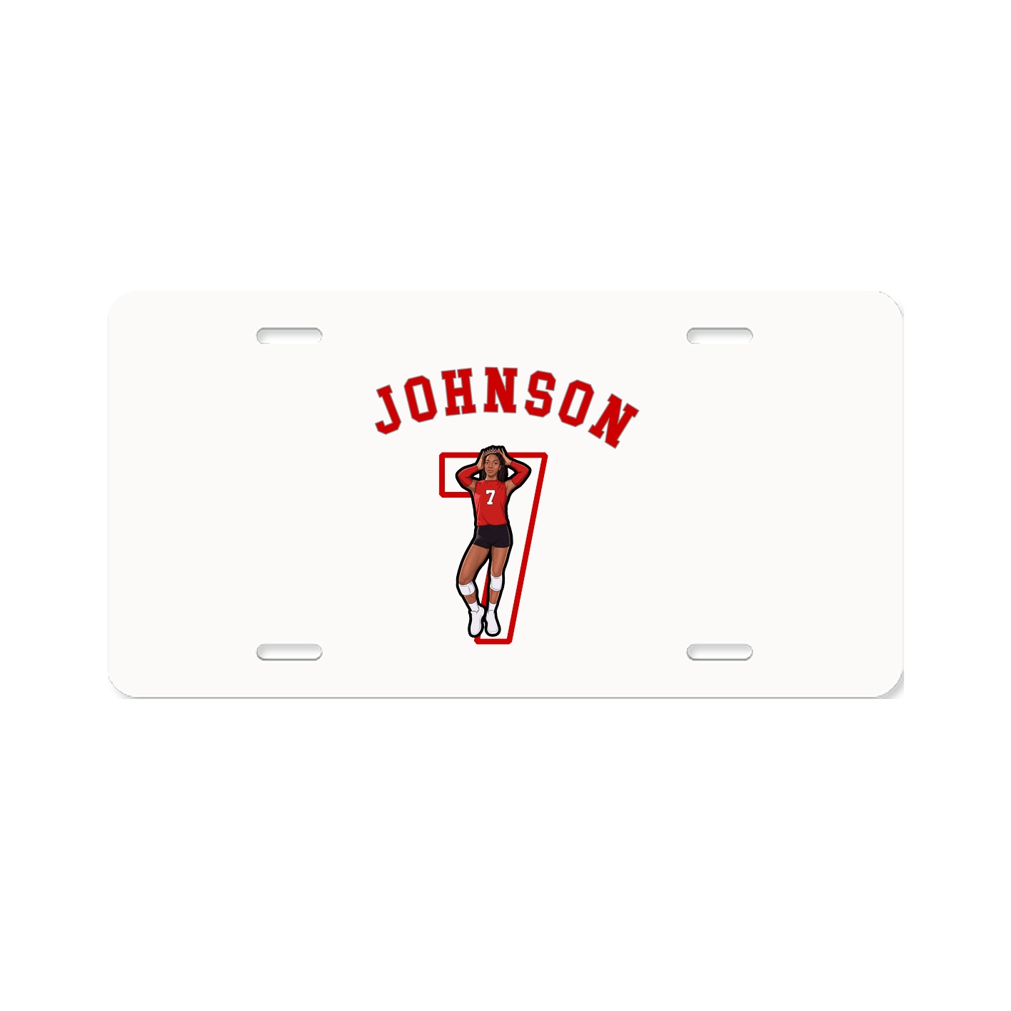 License Plate — Shirsey Arch in Classic
