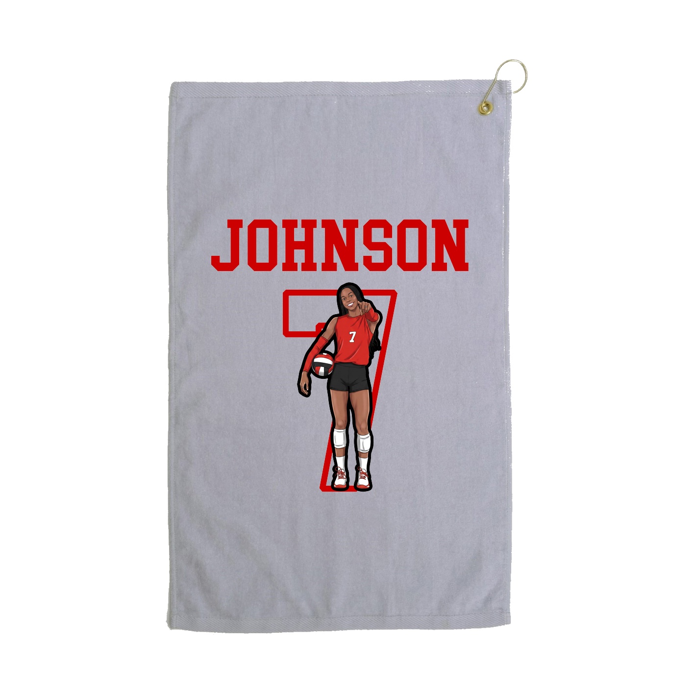 Golf Towel — Shirsey in Grey