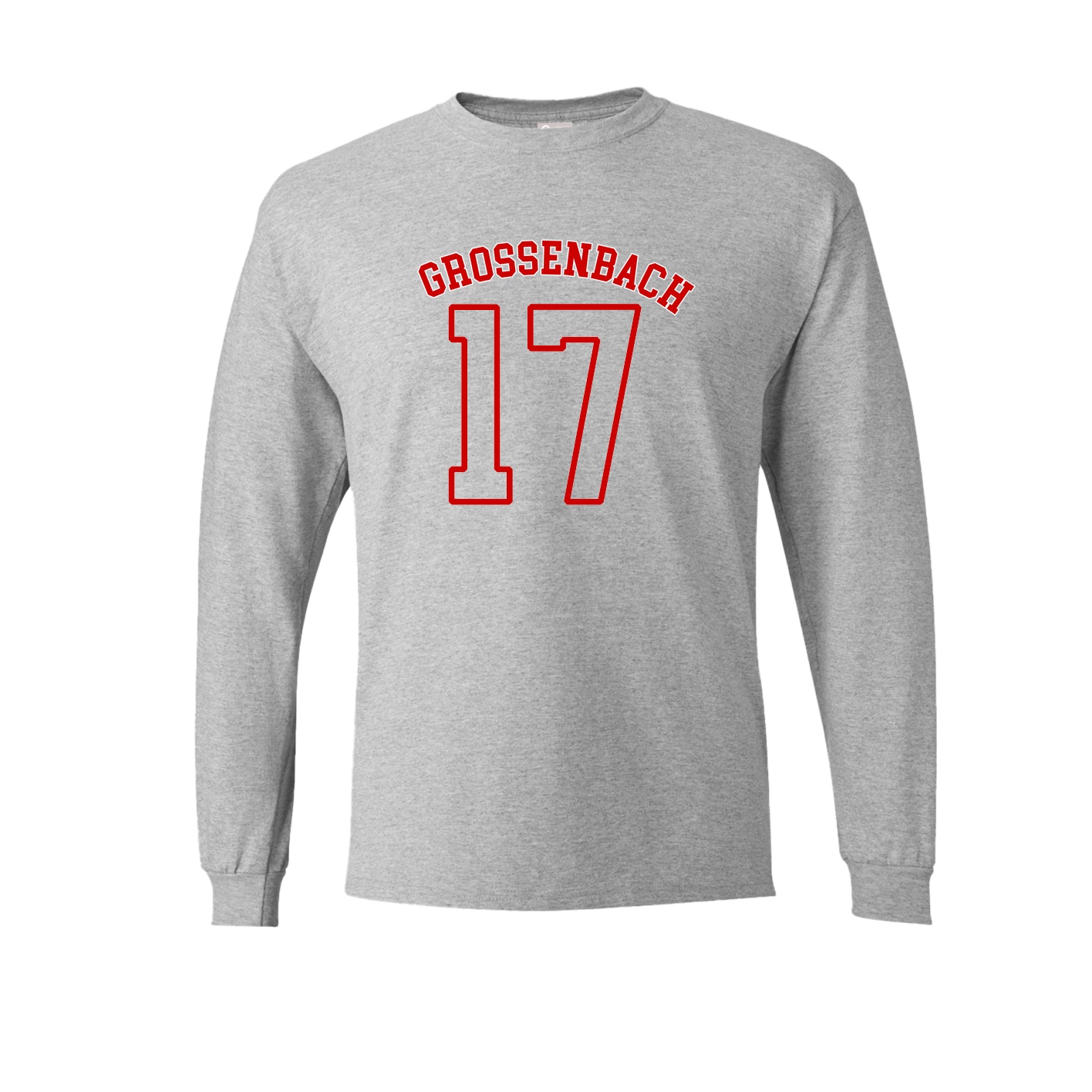 Long Sleeve Tee — Shirsey Arch in Grey