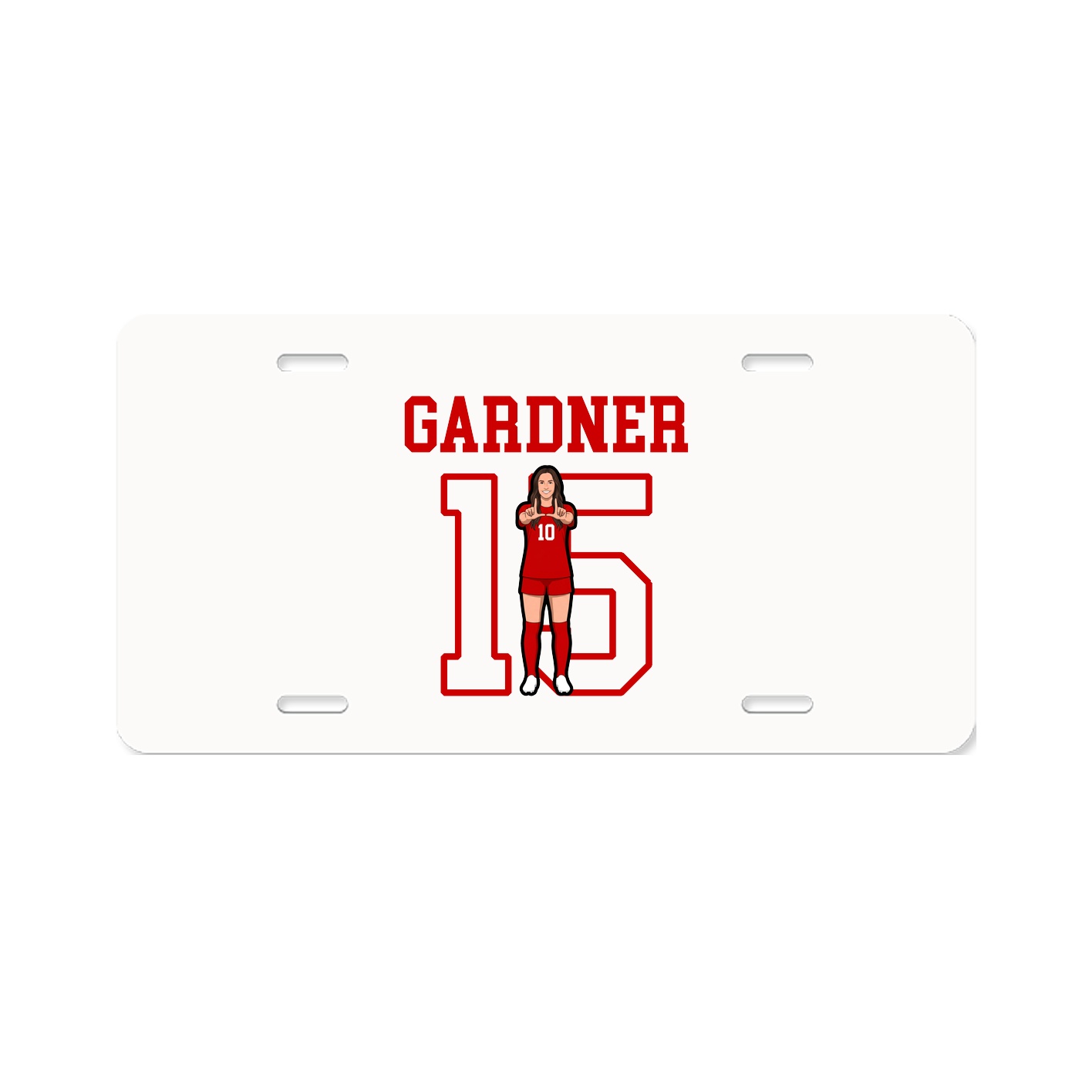 License Plate — Shirsey in Classic