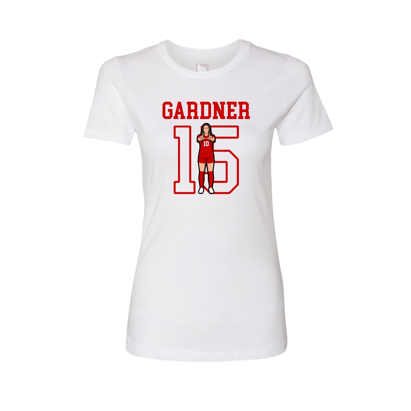 Fitted Women's Tee — Shirsey in White