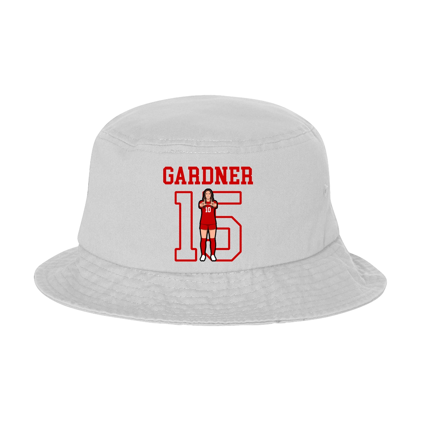 Bucket Cap — Shirsey in White