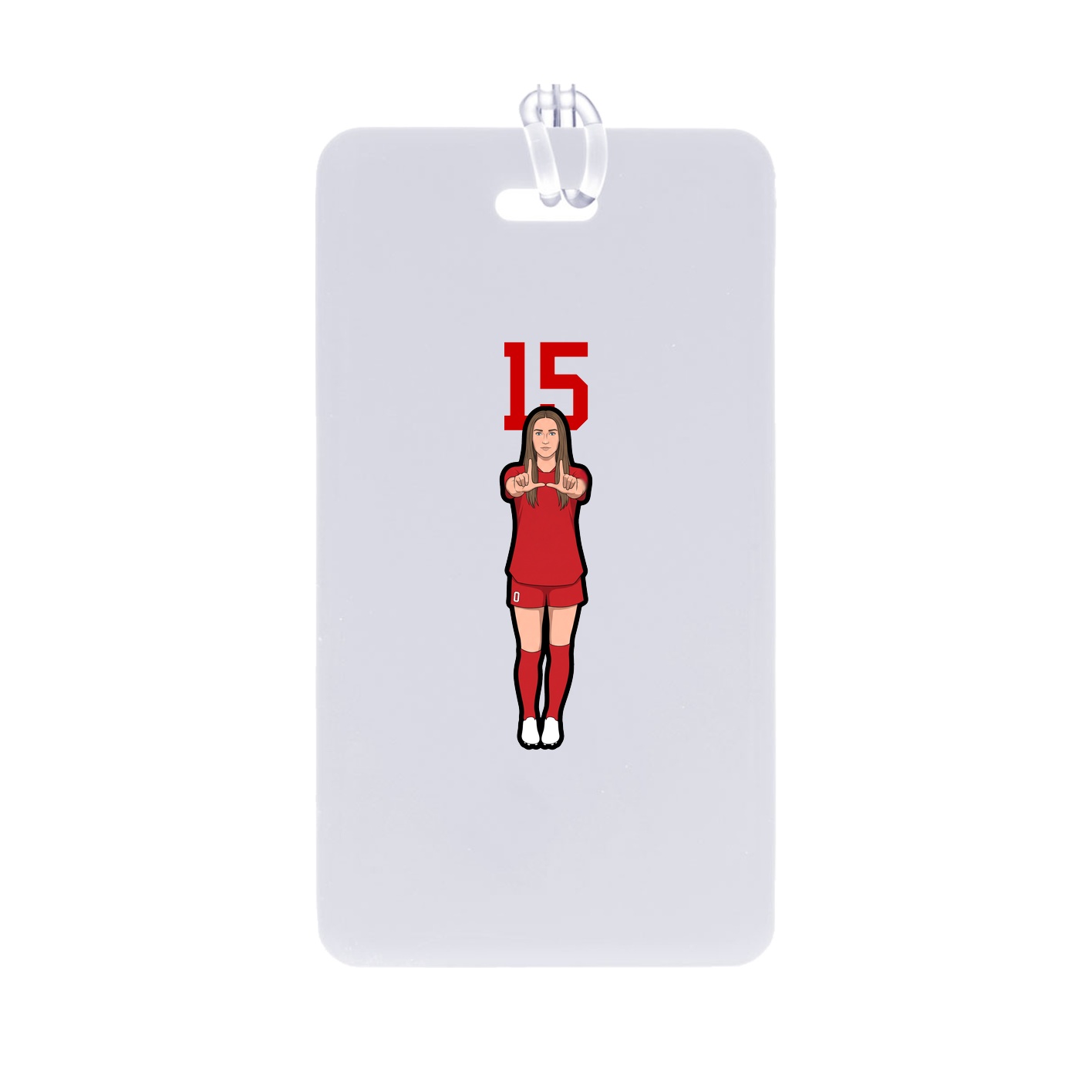 Bag Tag — Number Top in Classic