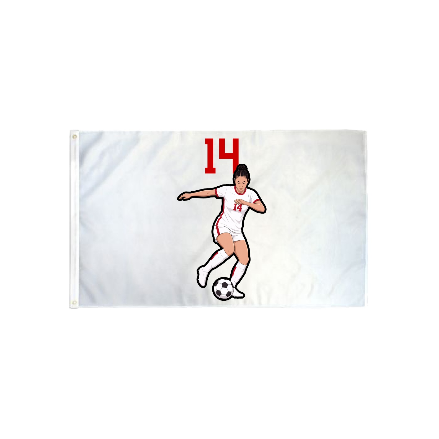 3x5 Flag — Number Top in Classic