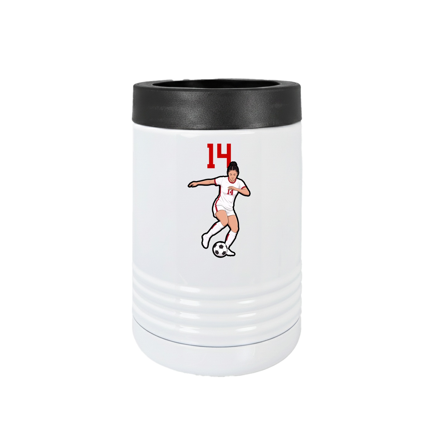 Beverage Holder — Number Top in White