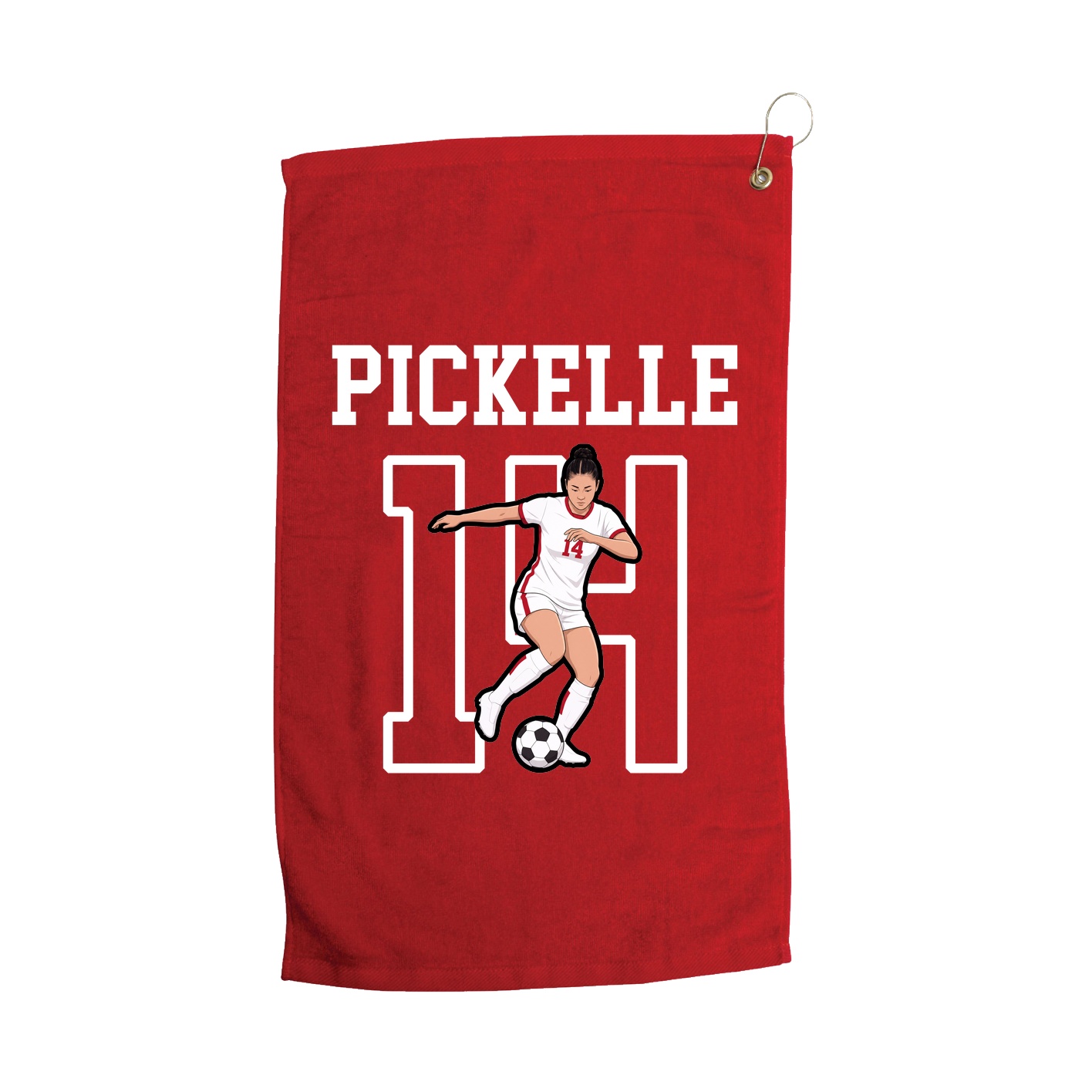 Golf Towel — Shirsey in Red