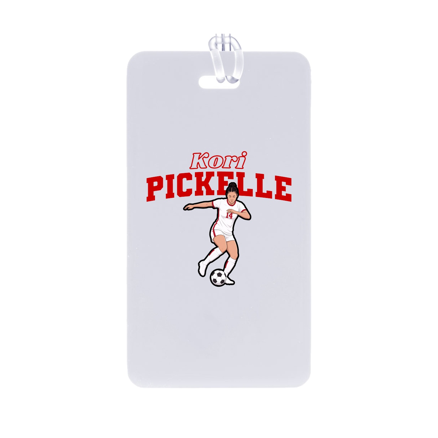 Bag Tag — Name Arch in Classic