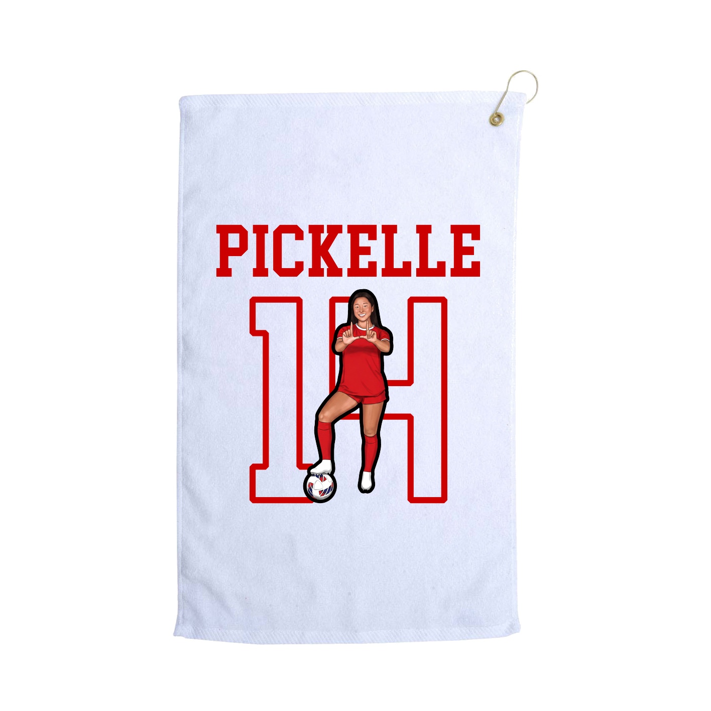 Golf Towel — Shirsey in White