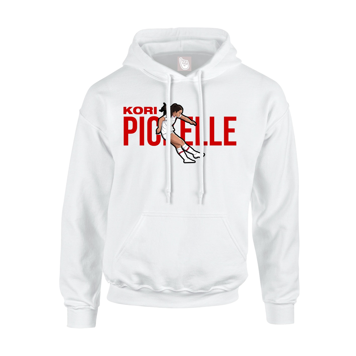 Hoodie — Player Name in White