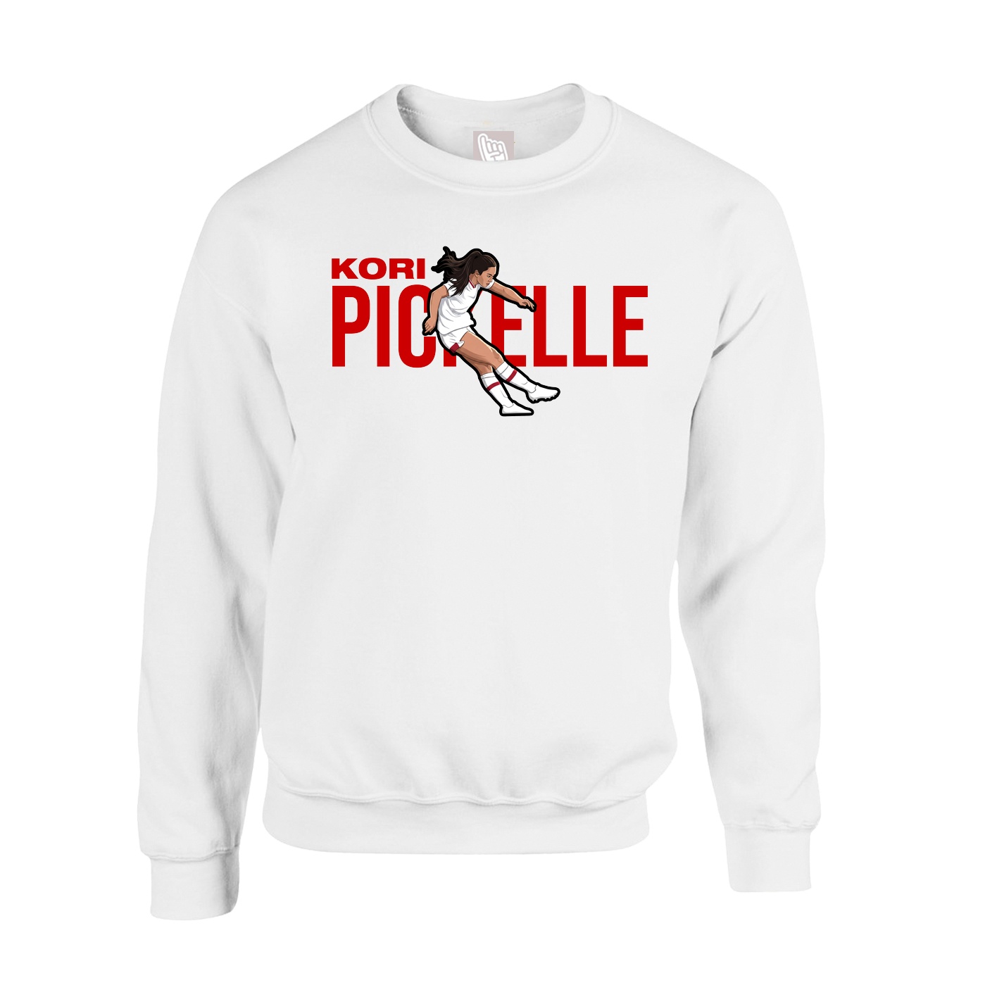 Fleece Crew — Player Name in White