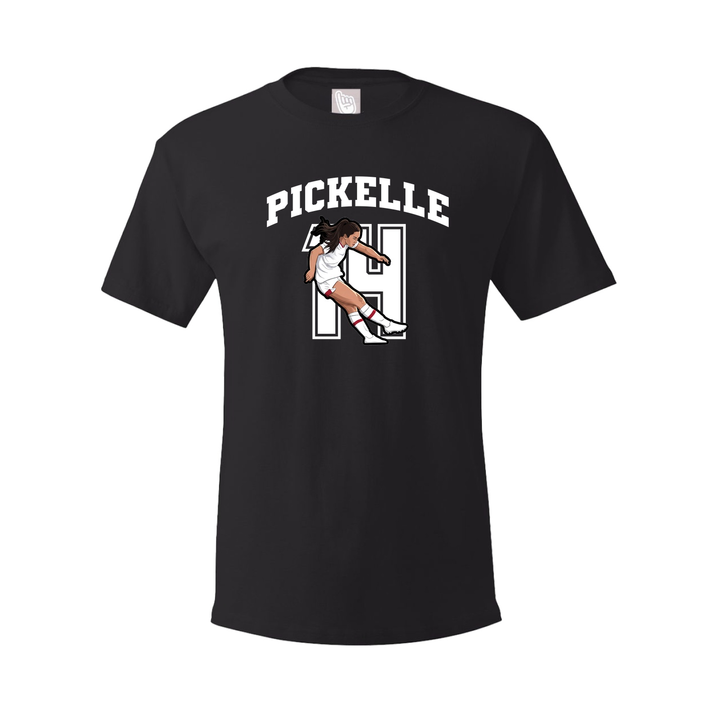 Youth Tee — Number in Black