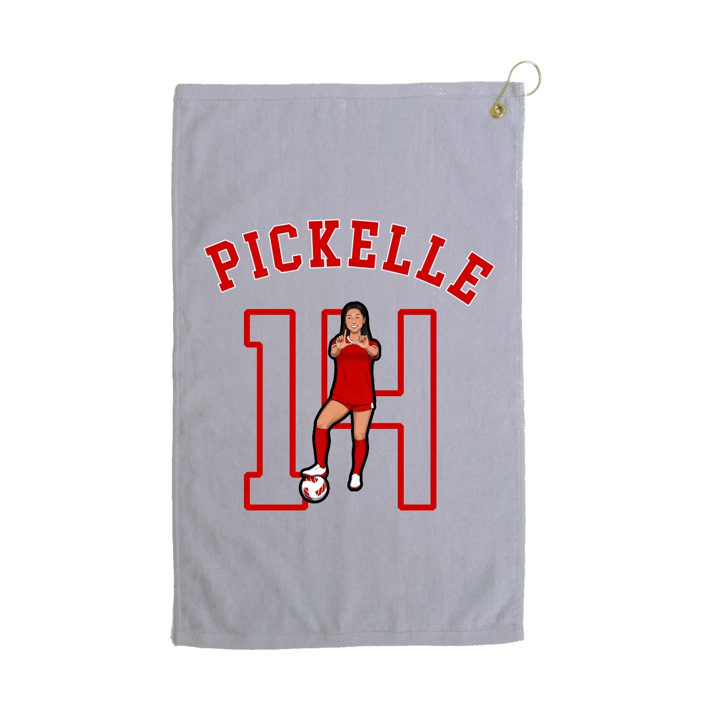 Golf Towel — Shirsey Arch in Grey
