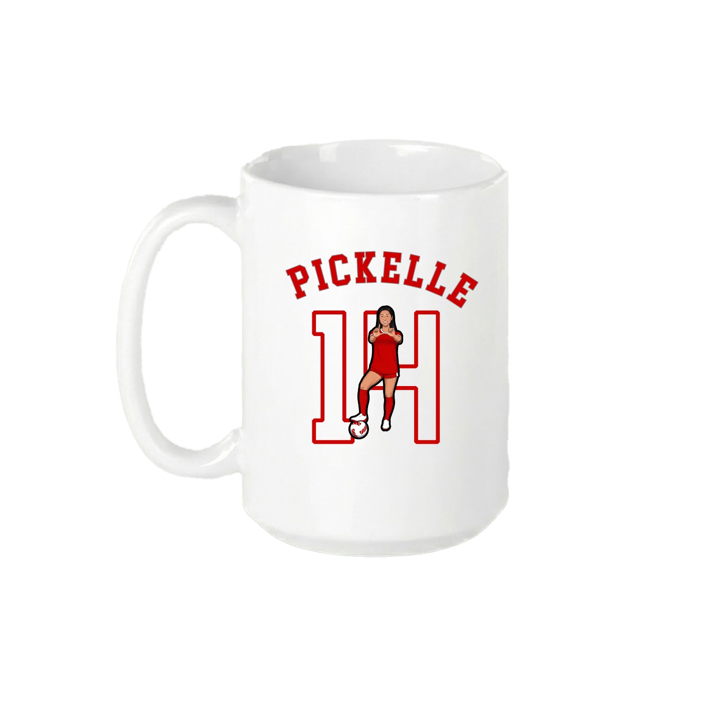 15oz Coffee Mug — Shirsey Arch in White