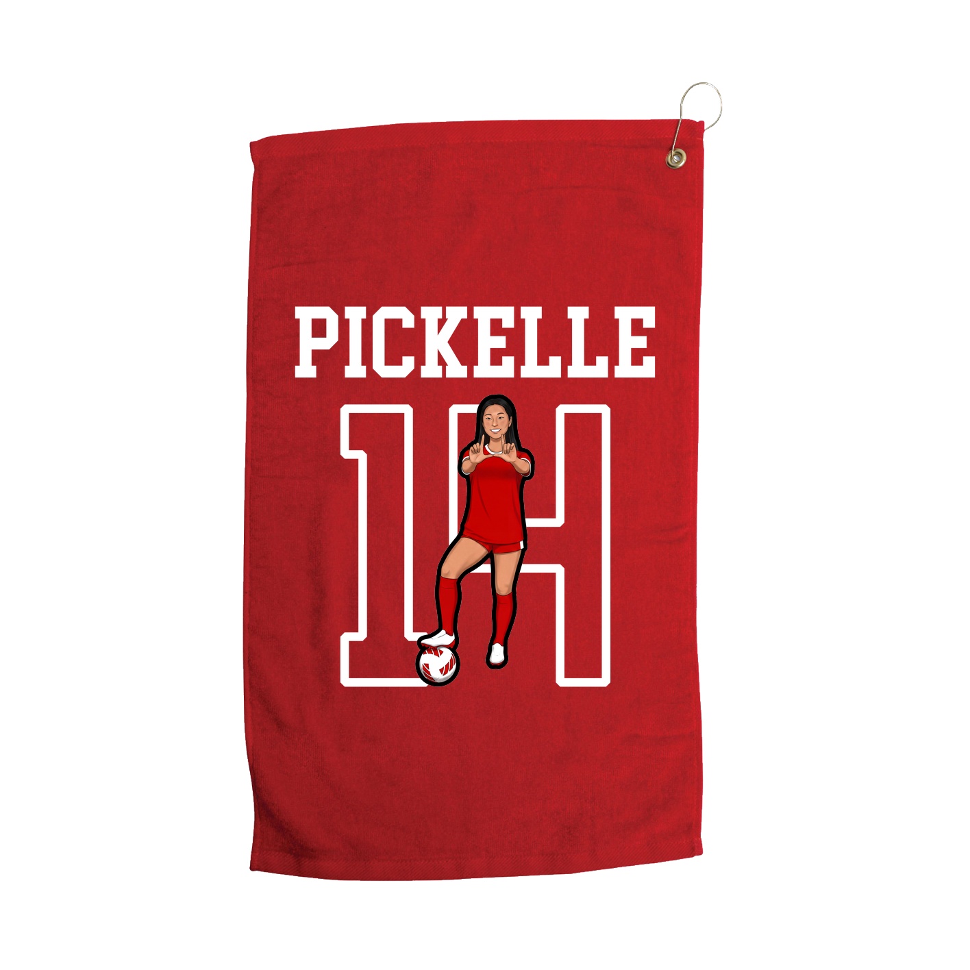 Golf Towel — Shirsey in Red