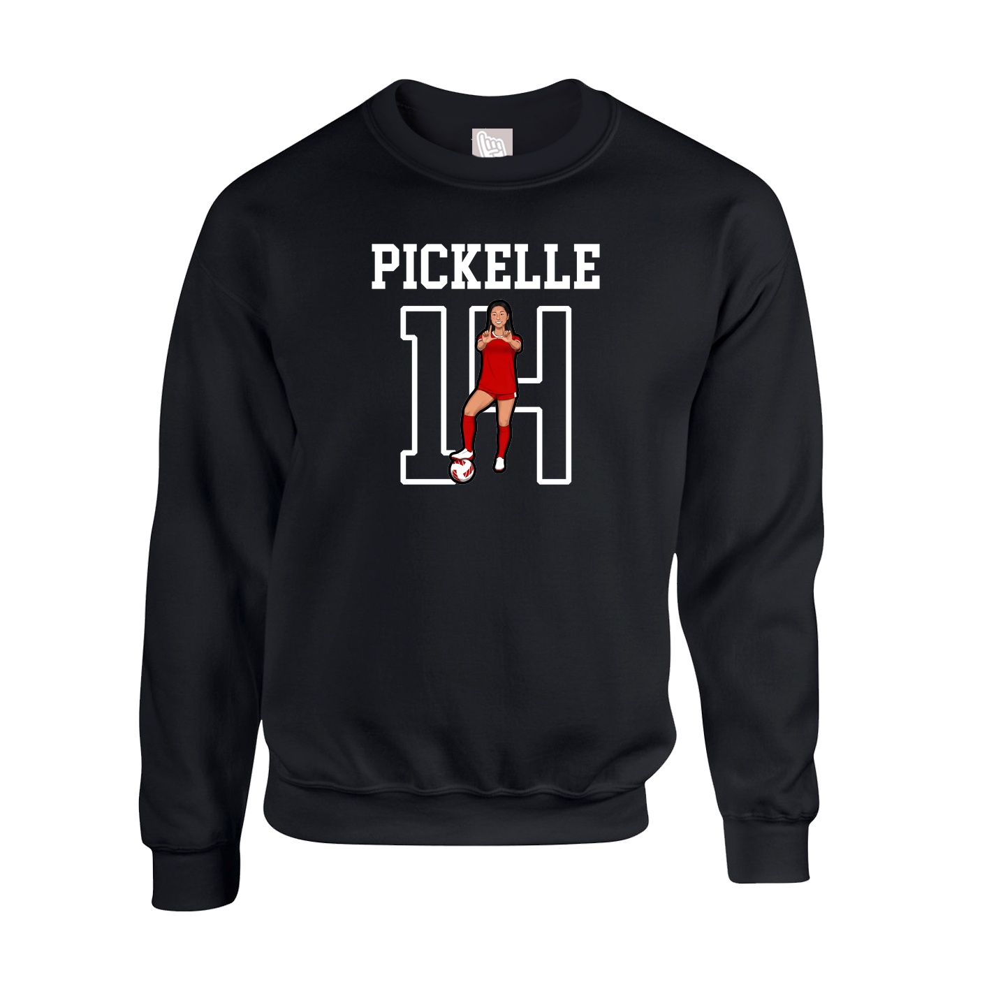 Fleece Crew — Shirsey in Black