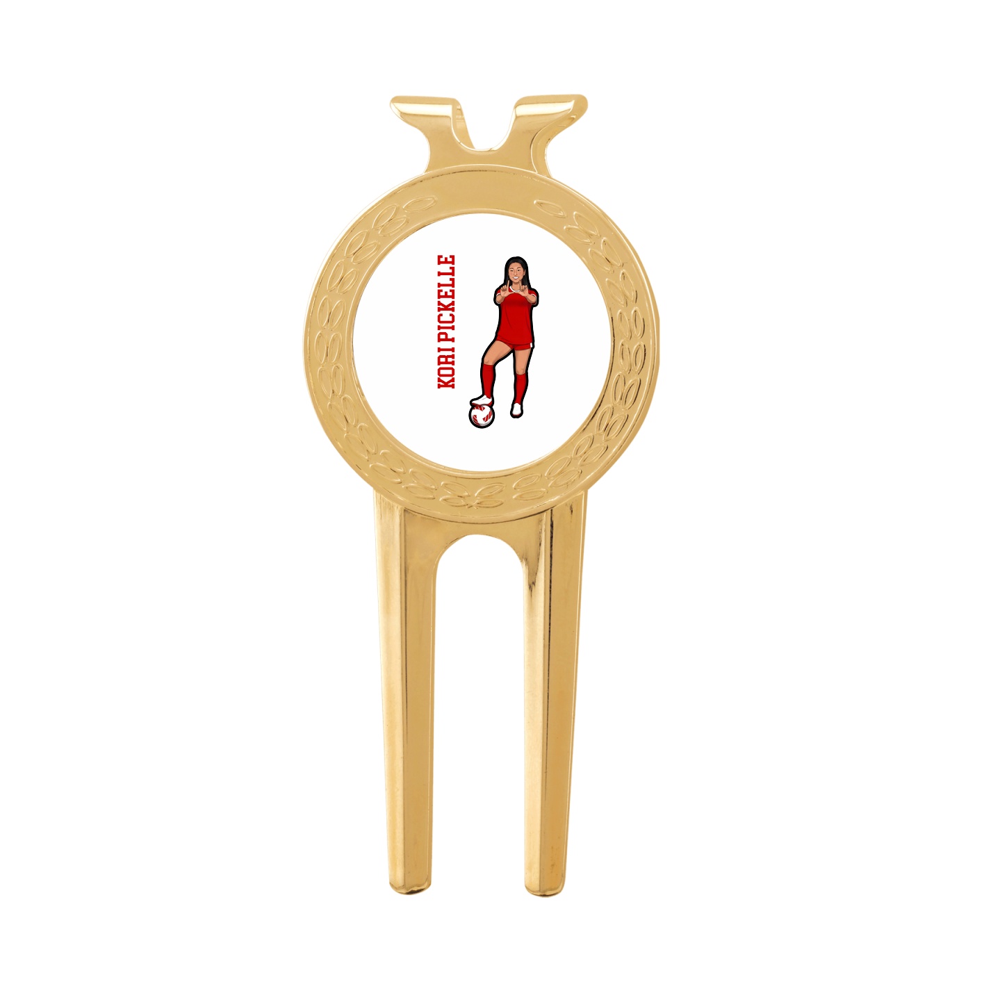 Divot Tool with Ball Marker — Name Vertical in Classic