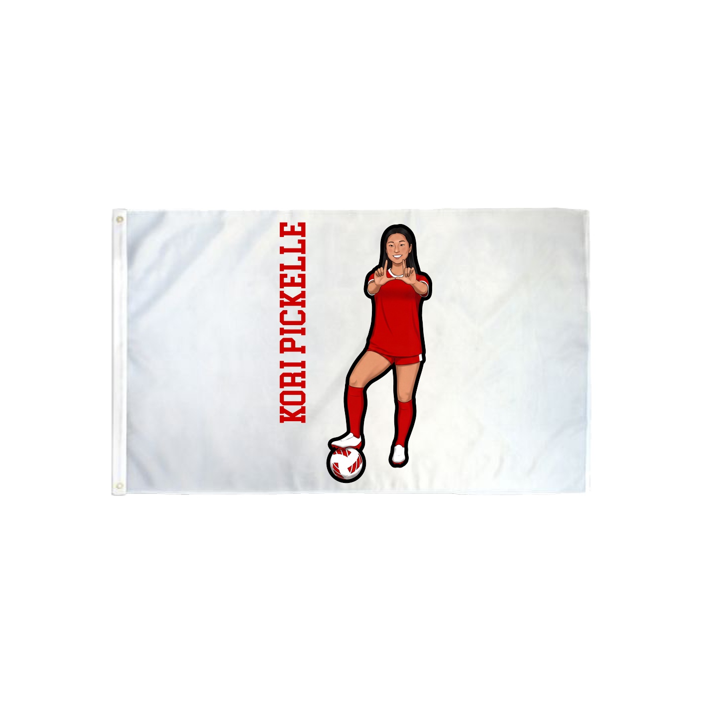3x5 Flag — Name Vertical in Classic