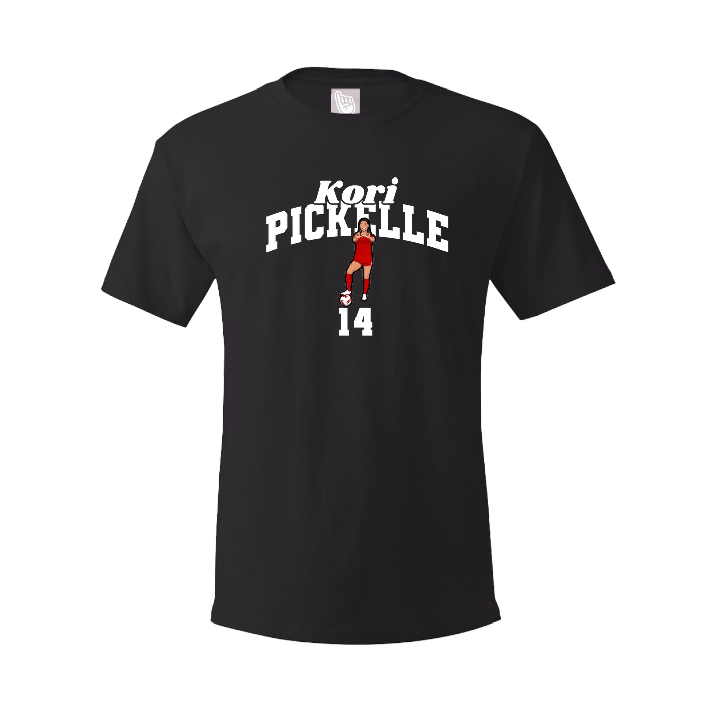 Tee — Signature Arch in Black