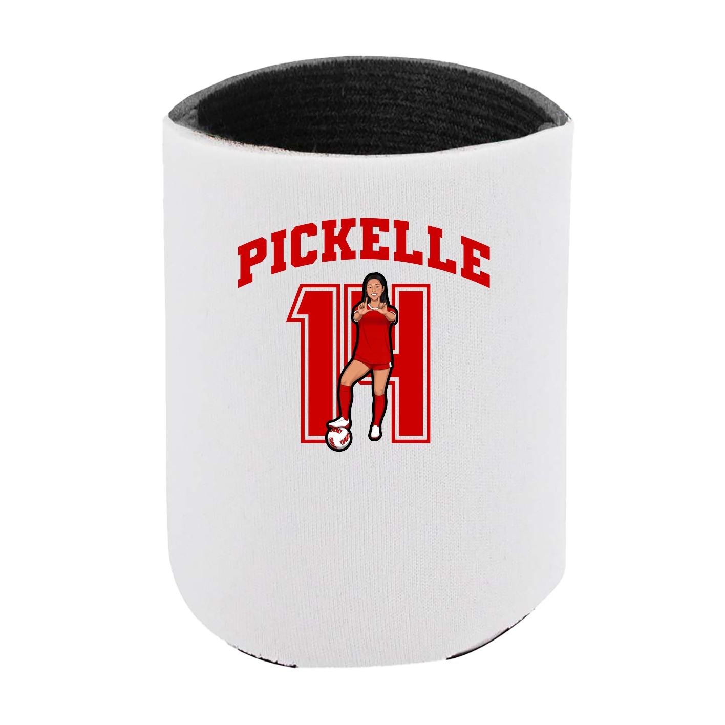 Can Holder — Number in White