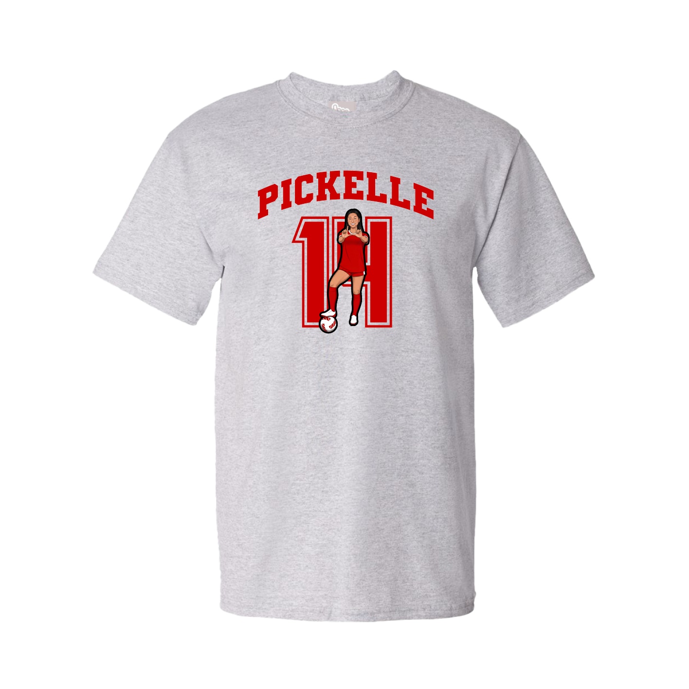 Tee — Number in Grey