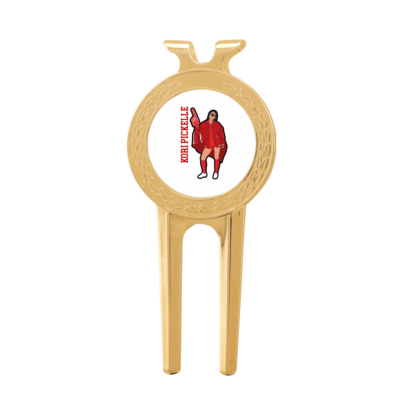 Divot Tool with Ball Marker — Name Vertical in Classic