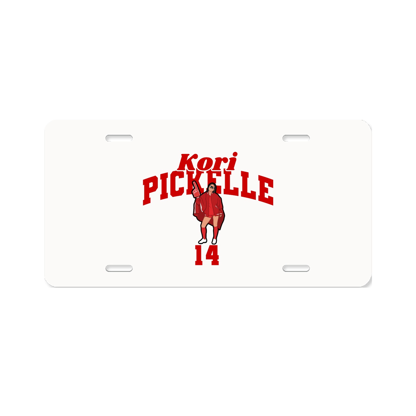 License Plate — Signature Arch in Classic