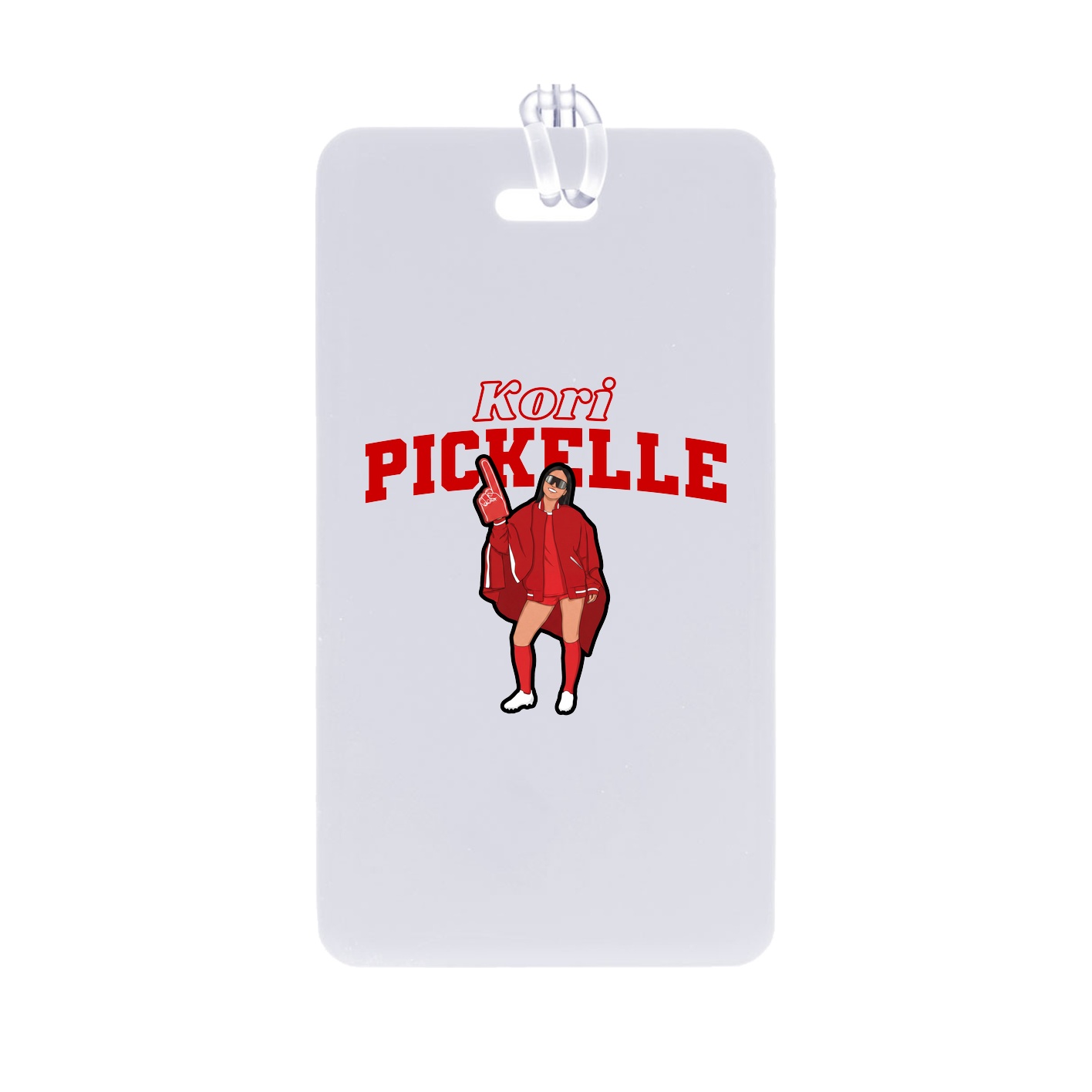 Bag Tag — Name Arch in Classic