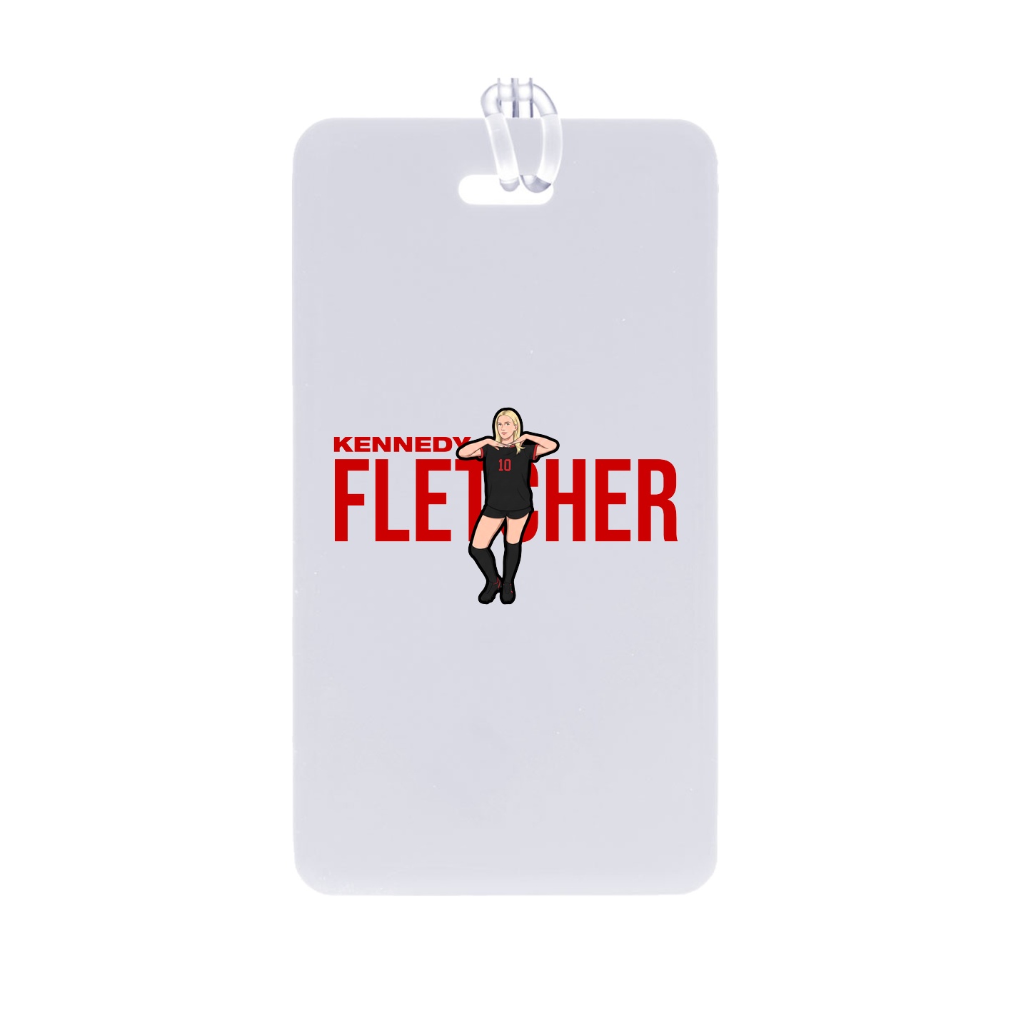 Bag Tag — Player Name in Classic